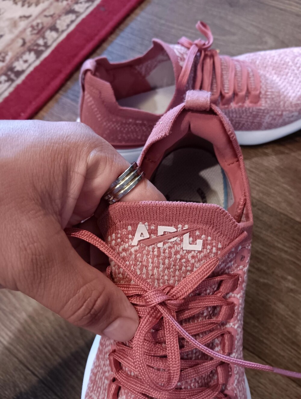APL Techloom Breeze Cedar Bleached Pink Ombre Women's Size 8.5 - Picture 4 of 5